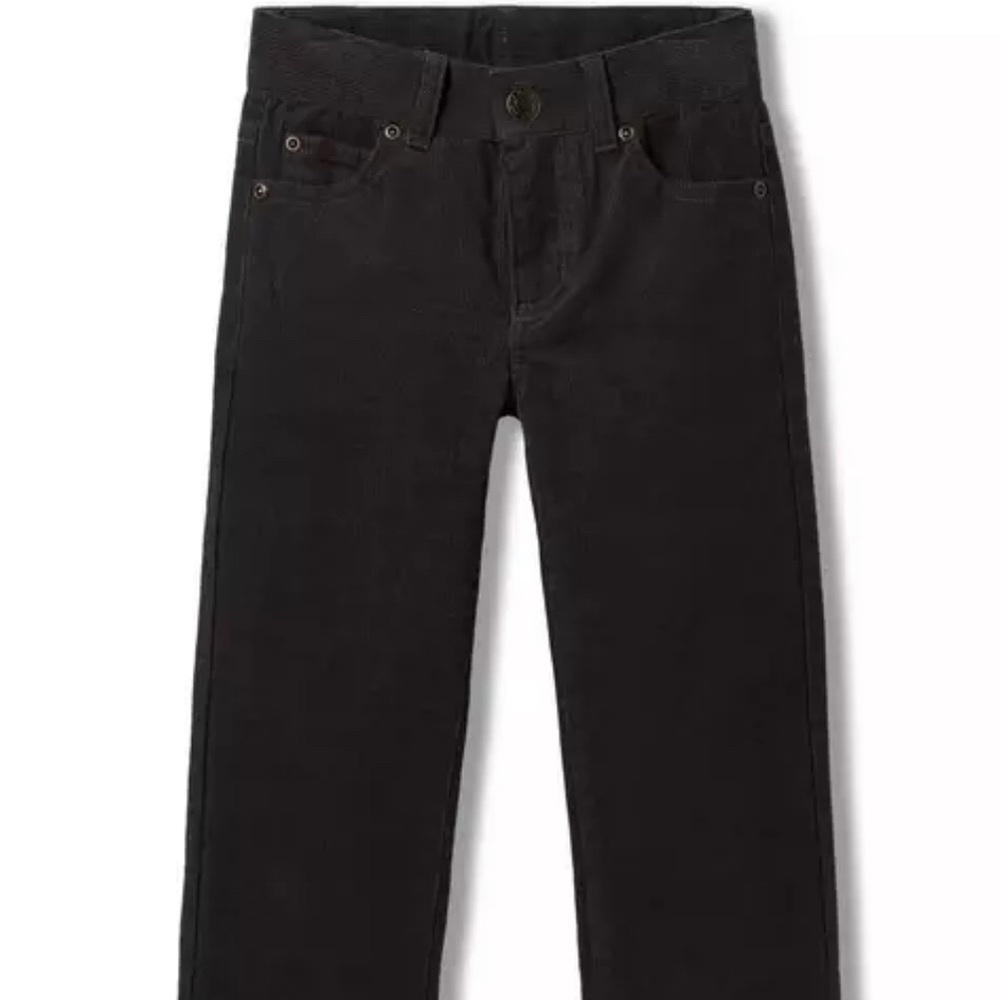 Janie and Jack Dark Grey Corduroy Pants